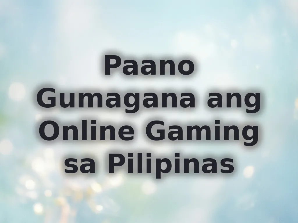 Online gaming guide